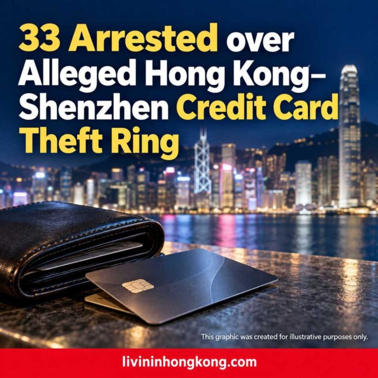Illustrative graphic: 33 Arrested over Alleged Hong Kong–Shenzhen Credit Card Theft Ring