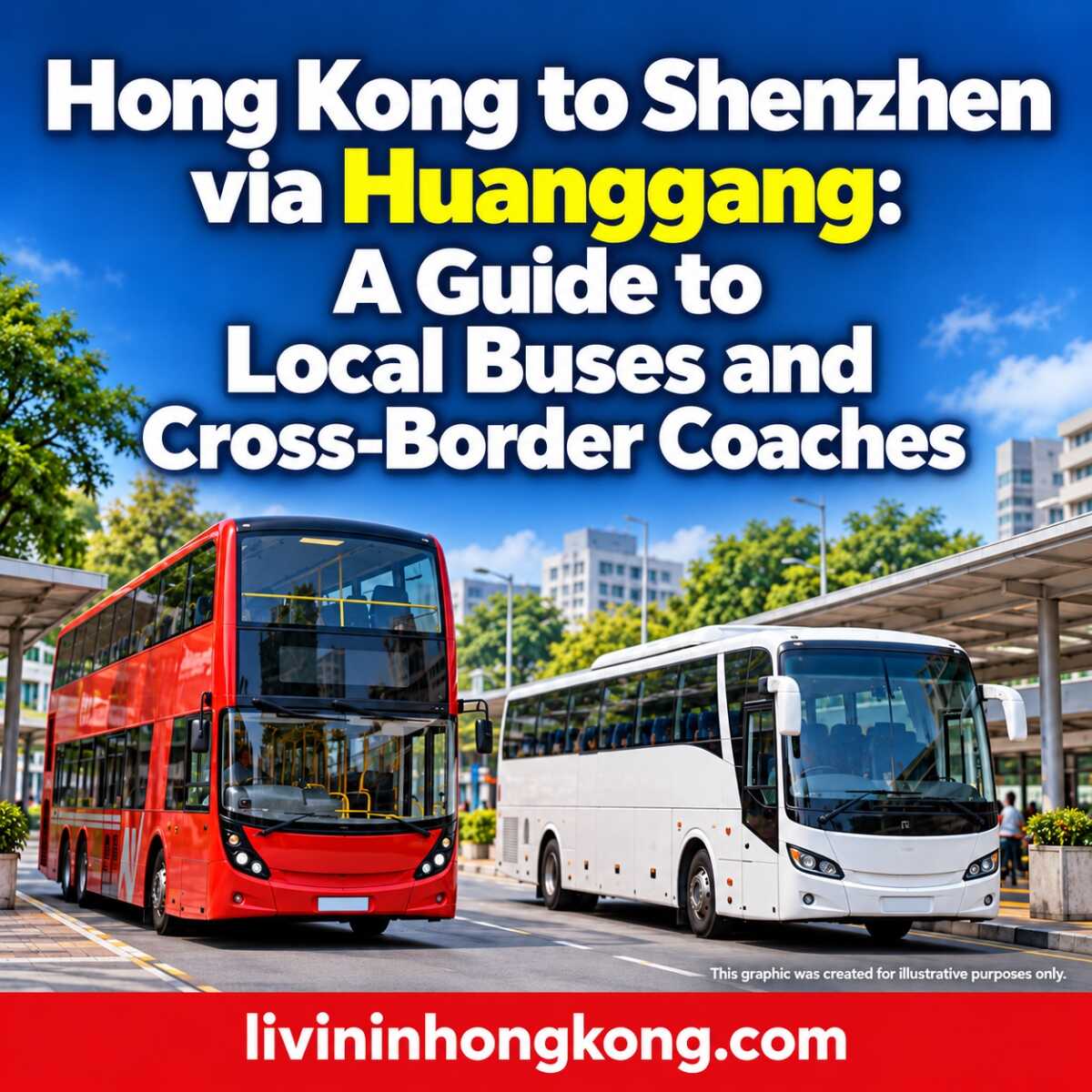 Illustrative thumbnail: Hong Kong to Shenzhen via Huanggang: A Guide to Local Buses and Cross-Border Coaches